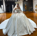 Elegant Bridal Satin Dress for Brides