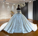 Elegant Bridal Satin Dress for Brides