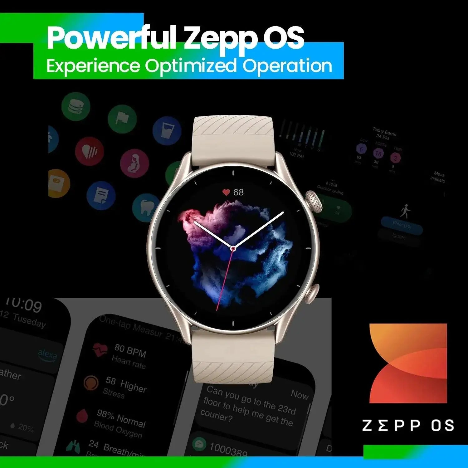 Amazfit GTR 3 Waterproof Smartwatch With Alexa Built In