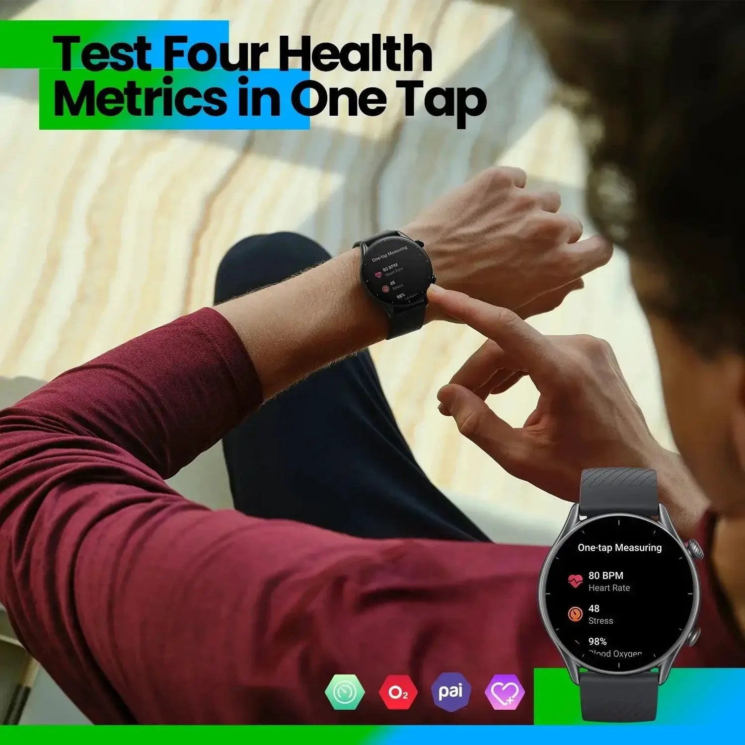 Amazfit GTR 3 Waterproof Smartwatch With Alexa Built In