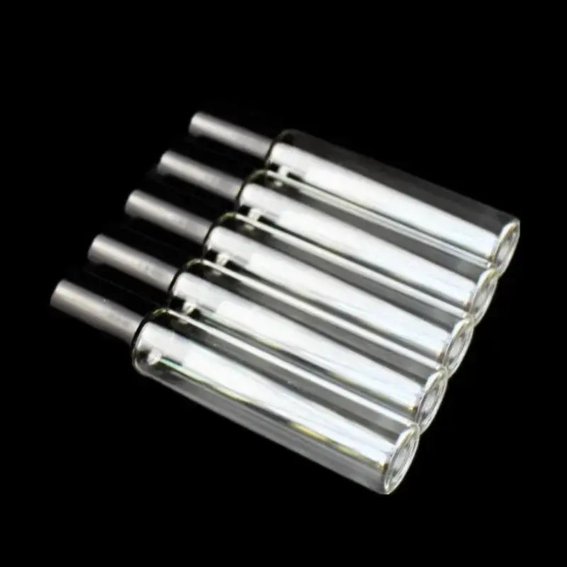 Amber Glass Roll On Bottles Set For Essential Oils 6 Pack