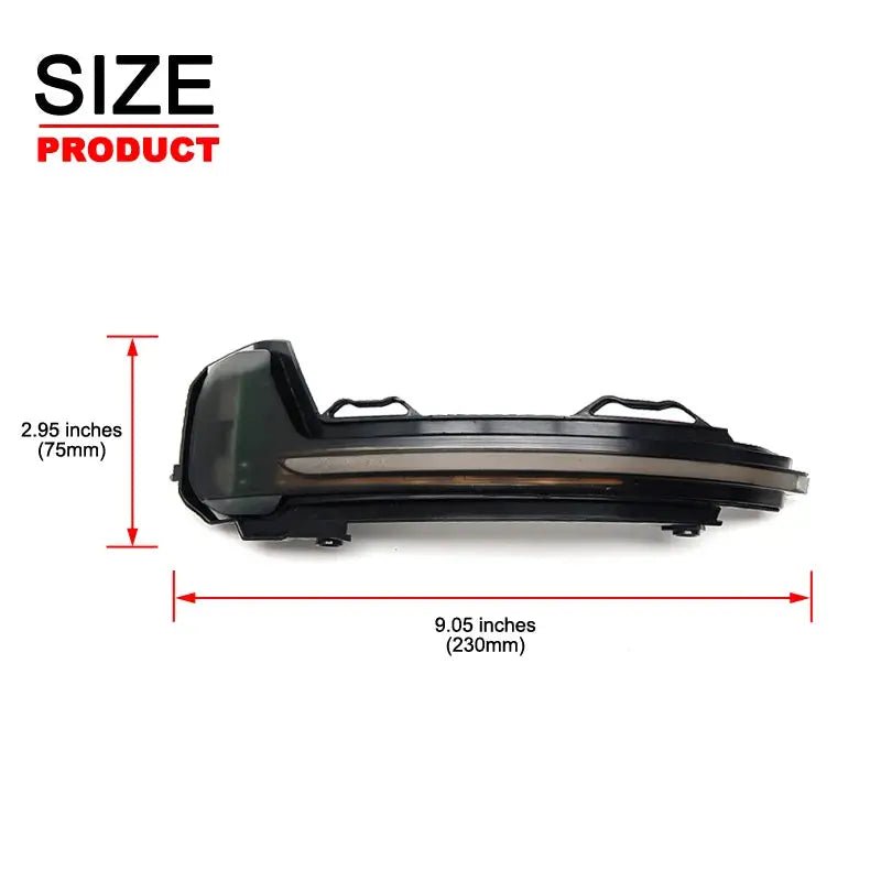 Amber LED Side Mirror Signals for Tiguan