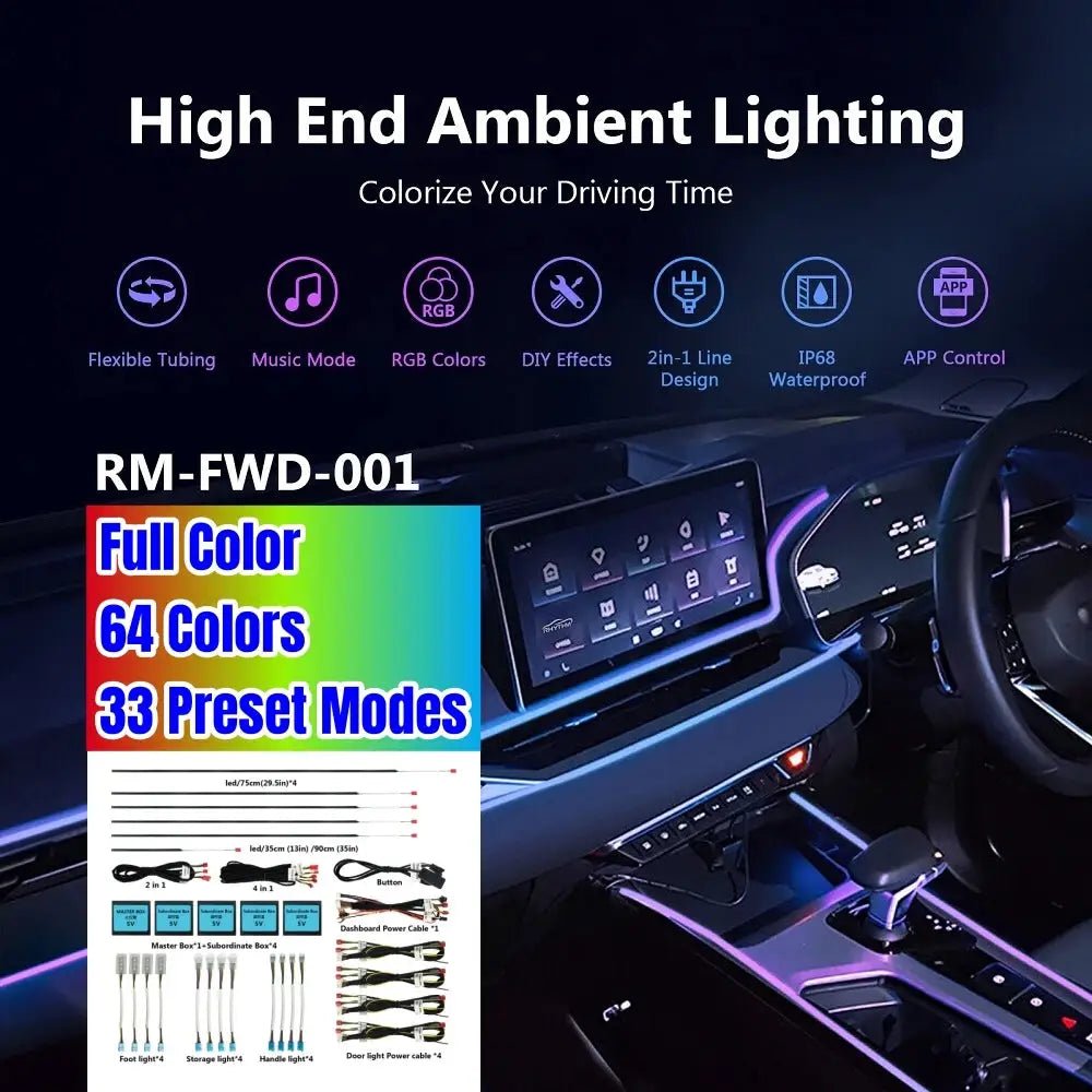 Ambient Lighting Kit for Drivers