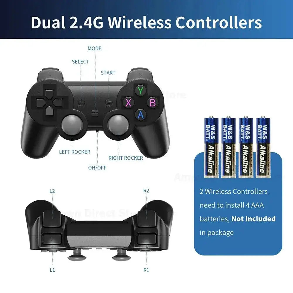 Ampown GD20 Game Stick Console Retro Games 40K 50K 70K
