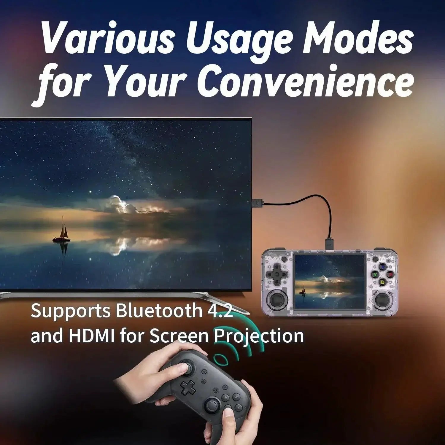 Anbernic RG35XX H Handheld Console With 5528 Games