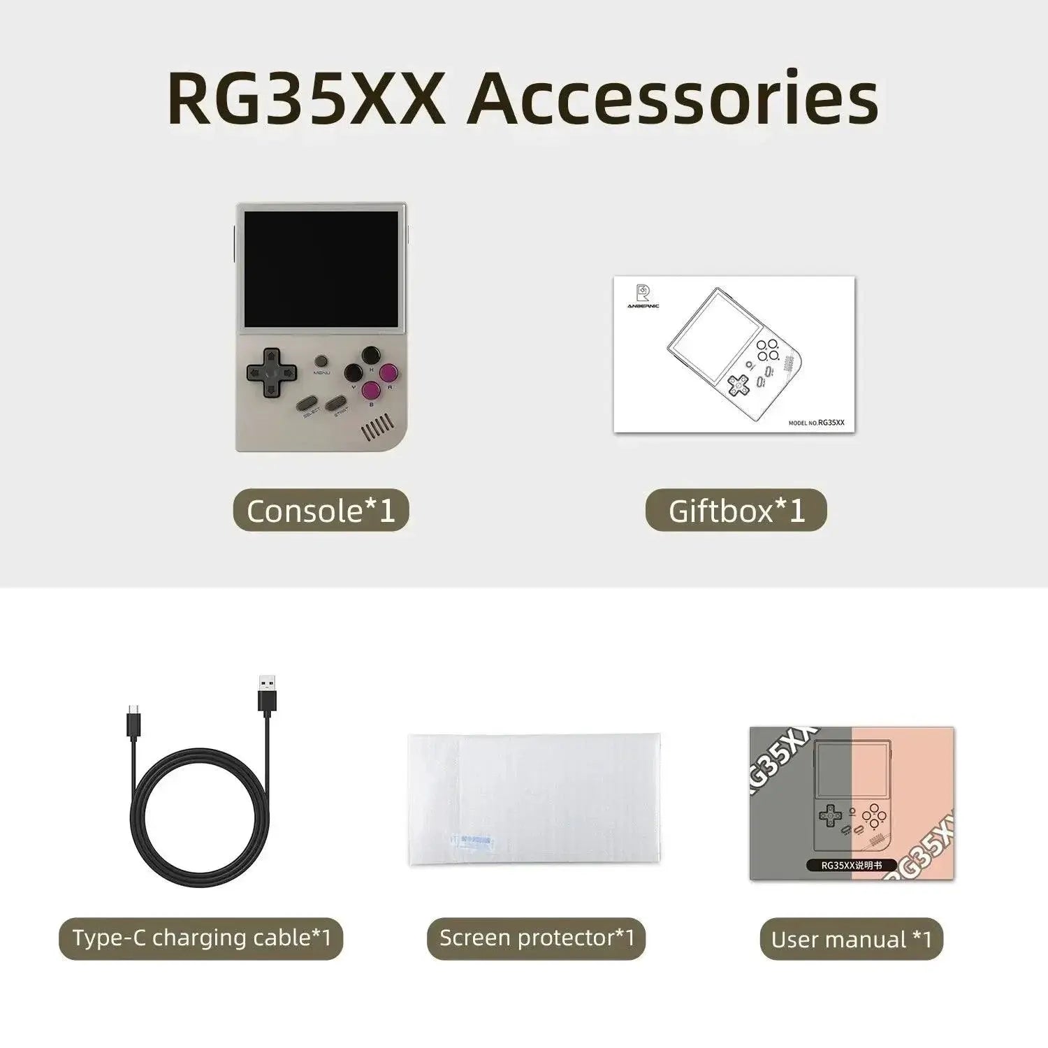ANBERNIC RG35XX Retro Handheld Game Console Nostalgia