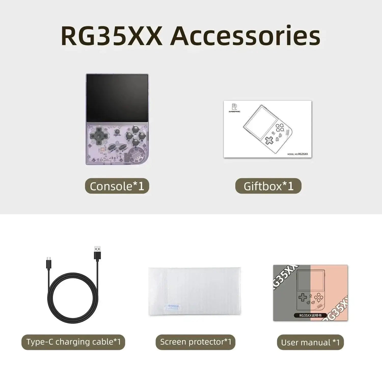 ANBERNIC RG35XX Retro Handheld Game Console Nostalgia