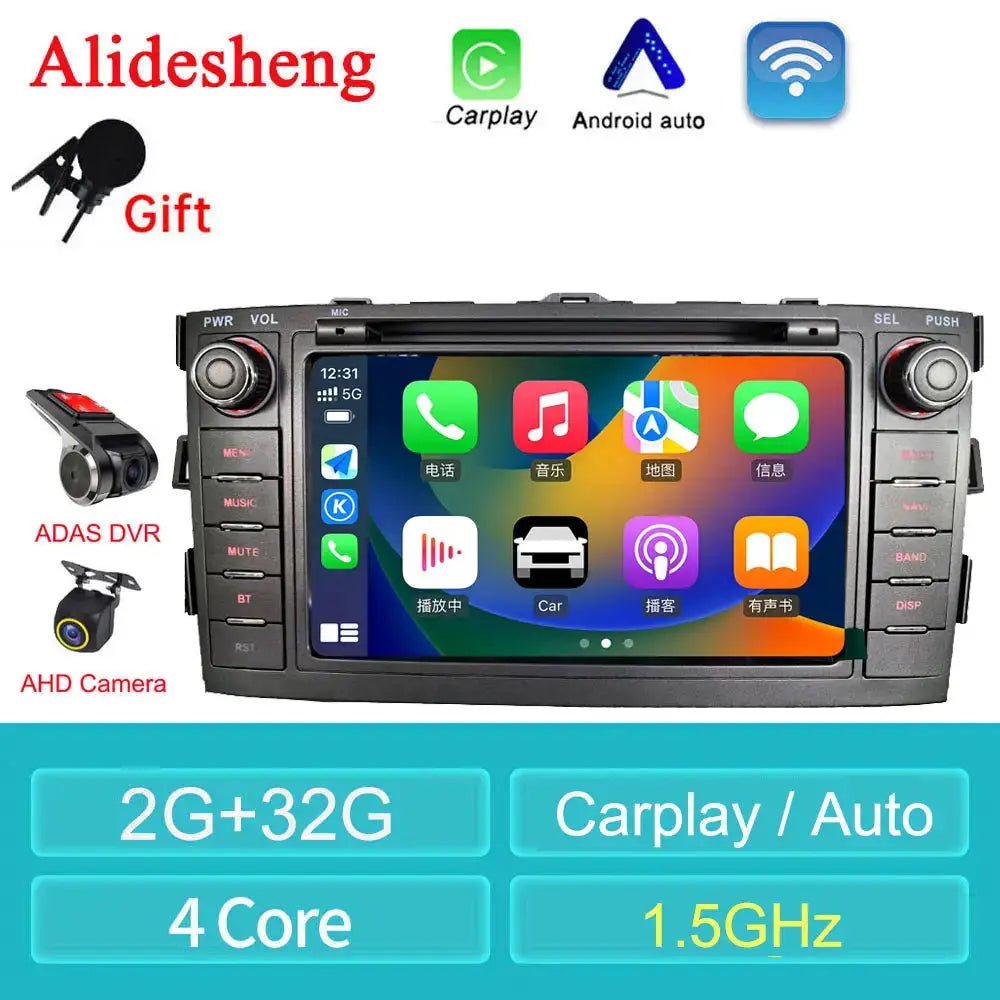 Android Car Stereo for Toyota Auris GPS