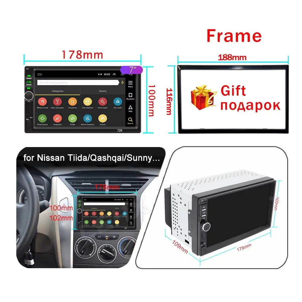 Android Car Stereo With GPS Nav