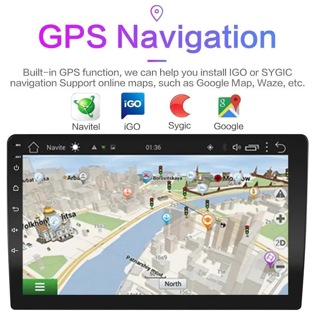 Android CarPlay Multimedia Player For Smart Driving