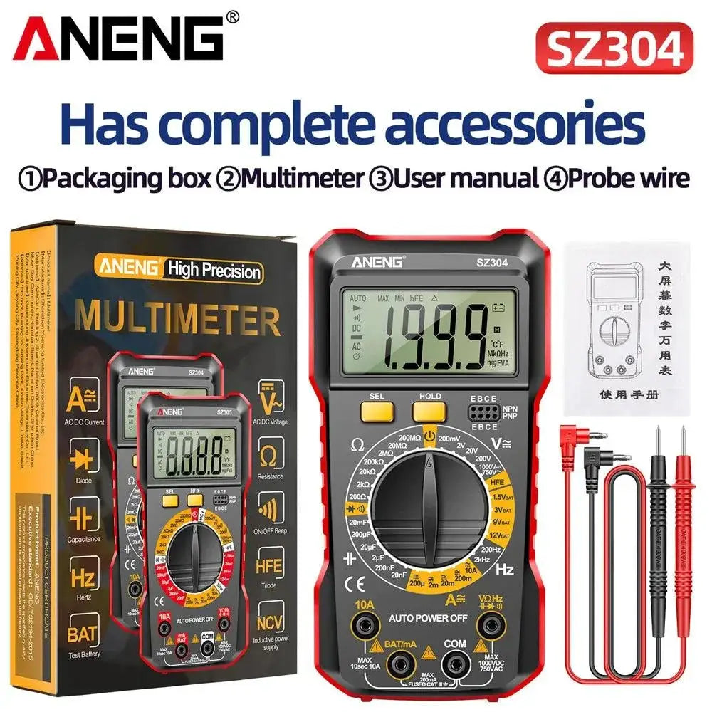 ANENG Multifunction Digital Multimeter For Electricians