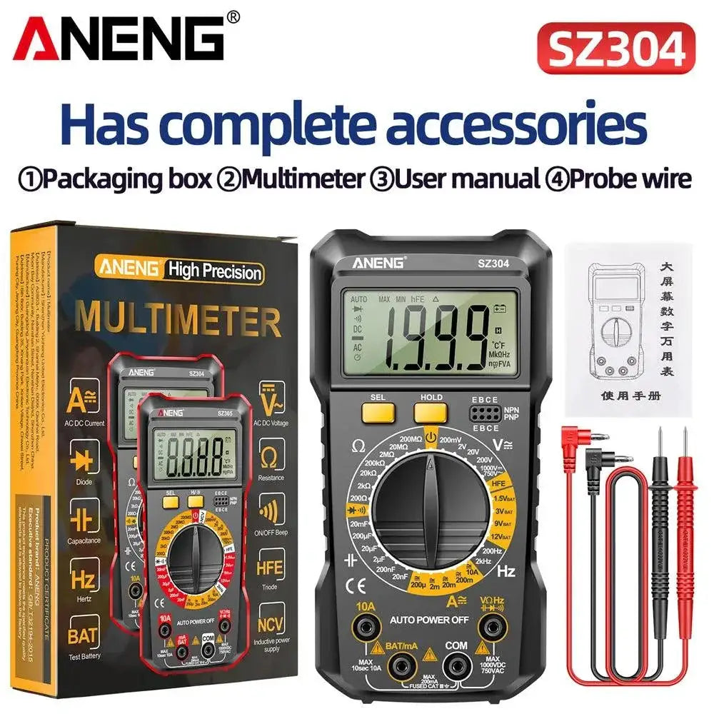 ANENG Multifunction Digital Multimeter For Electricians