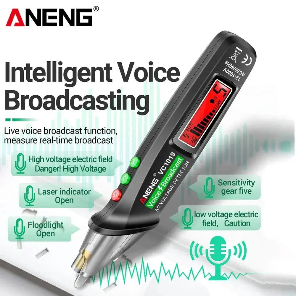 Aneng VC1019 Voltage Tester Pen Smart Voltage Detection