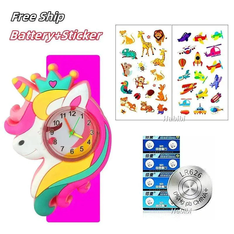 Animal Shape Kids Slap Watch Educational For Boys And Girls