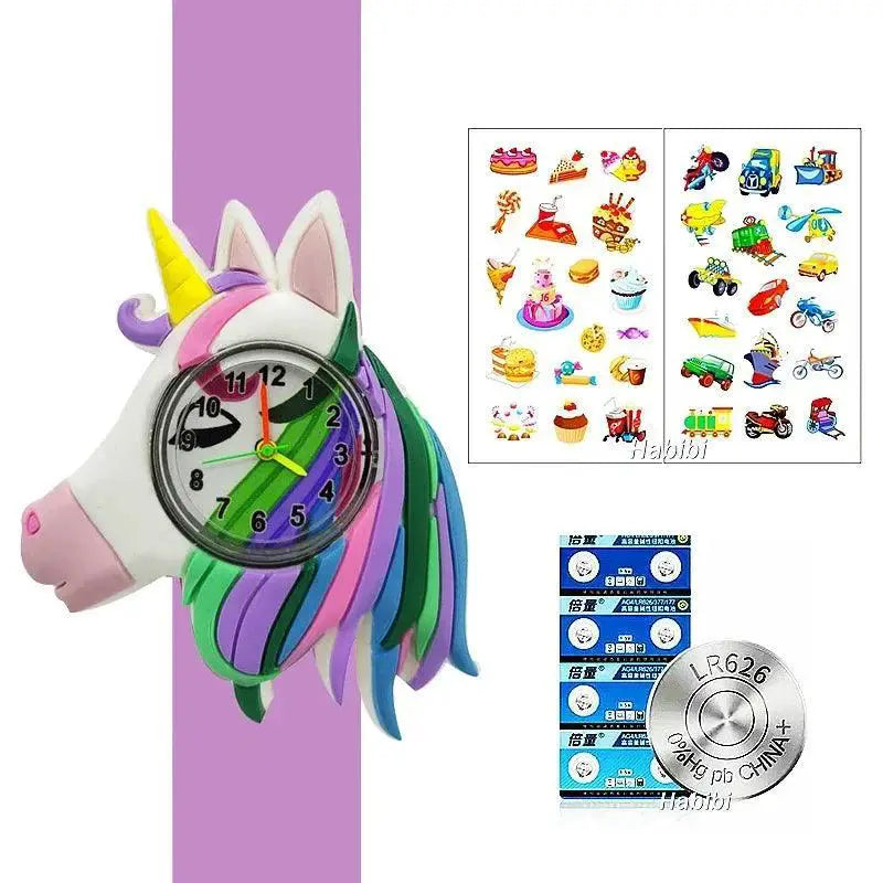 Animal Shape Kids Slap Watch Educational For Boys And Girls