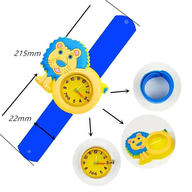Animal Shape Kids Slap Watch Educational For Boys And Girls