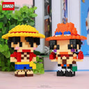 Anime Building Blocks Luffy Kakashi Chopper 3D DIY Set