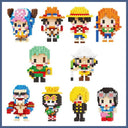 Anime Building Blocks Luffy Kakashi Chopper 3D DIY Set