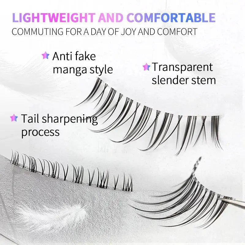 Anime Inspired 3D Faux Mink Eyelash Set Luxurious Lashes