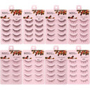 Anime-Inspired 3D Faux Mink Eyelash Set Luxurious Lashes