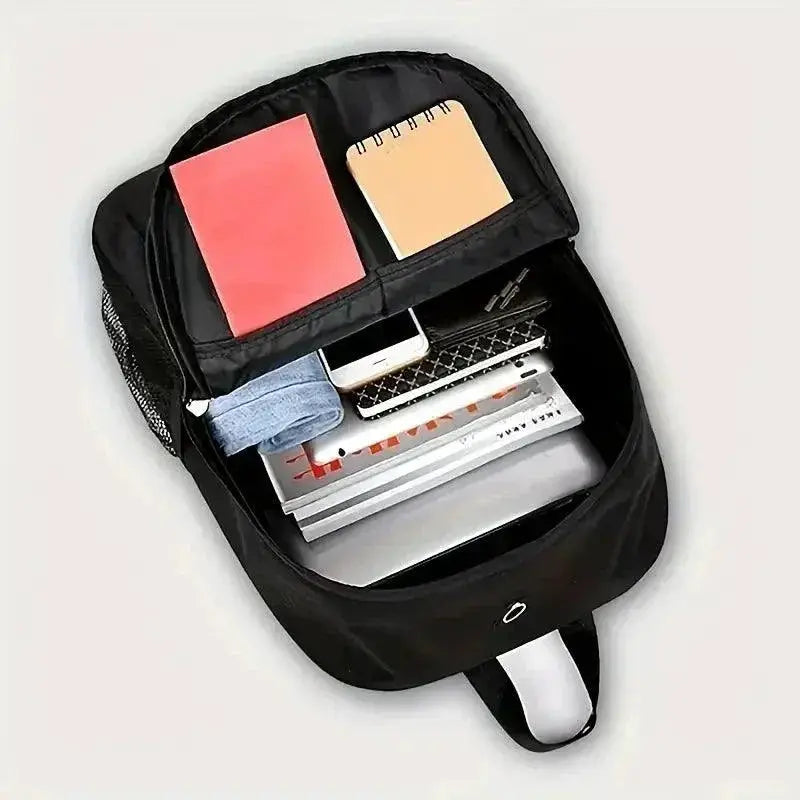 Anime Luminous Kids Backpack Waterproof USB School Bag