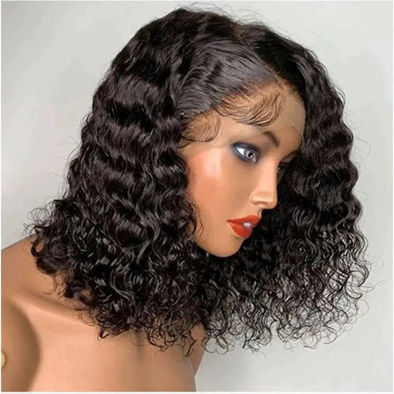 Anime Style Curly Hair Wig Small Roll Curls Cosplay Look