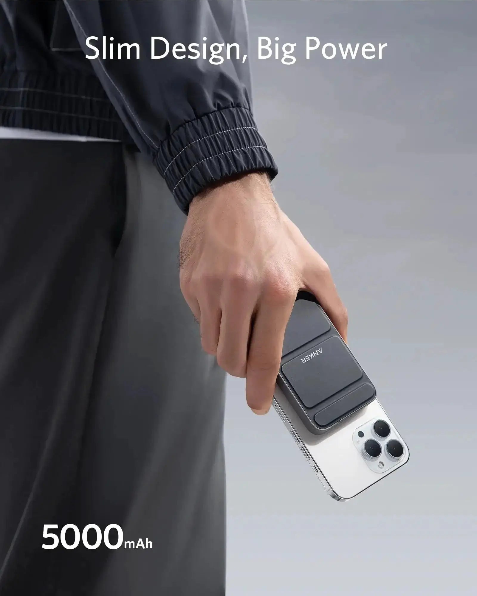 Anker 622 MagGo 5000mAh Magnetic Power Bank With Kickstand