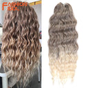 Anna Hair Ombre Blonde Braiding Extensions for Volume