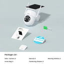 ANRAN 2K 3/5MP Solar Camera - Wireless Solar Home Security With AI PIR Detection