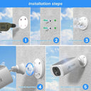 Solar Outdoor Camera for Home Security
