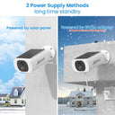 Solar Outdoor Camera for Home Security