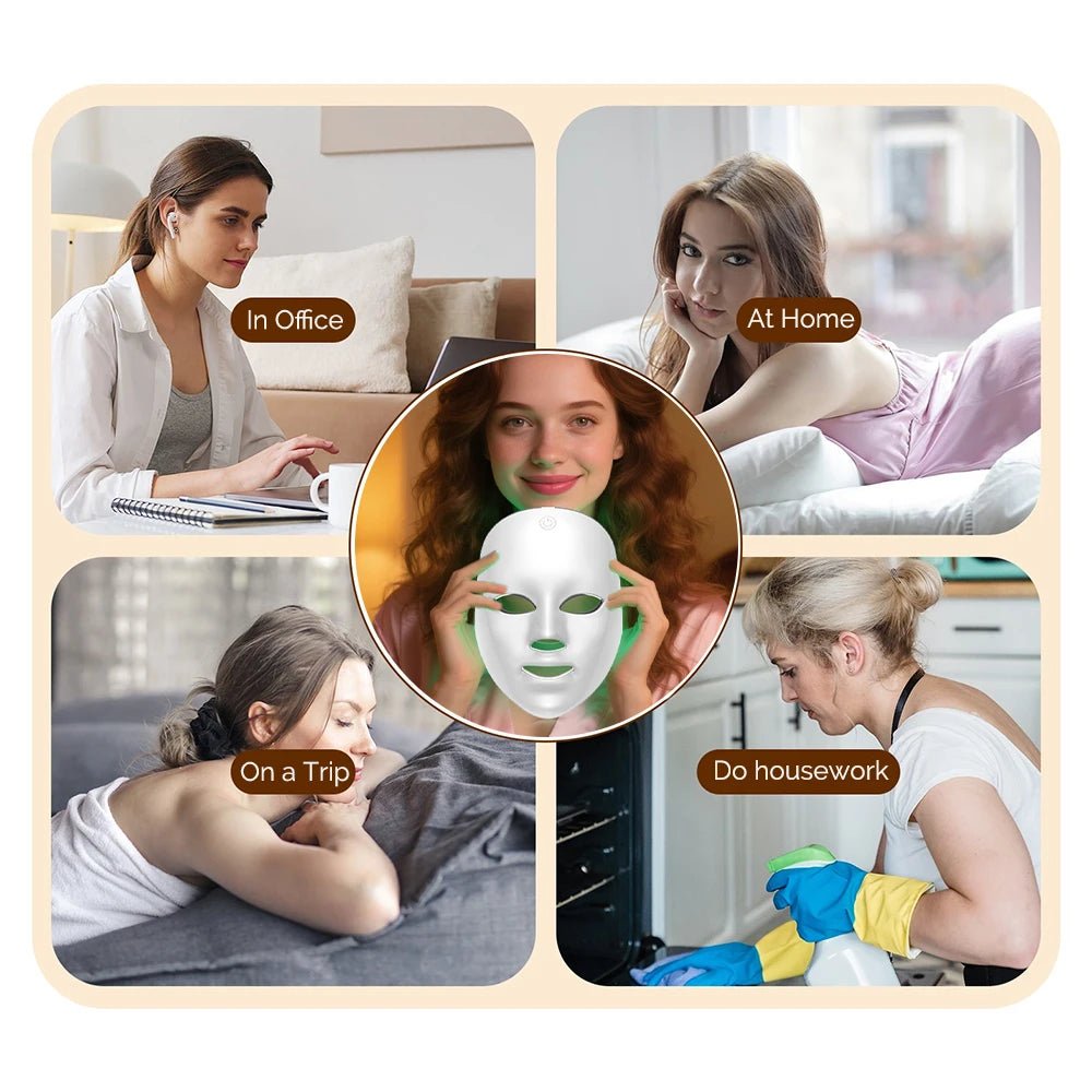 Anti Aging LED Mask For At Home Use