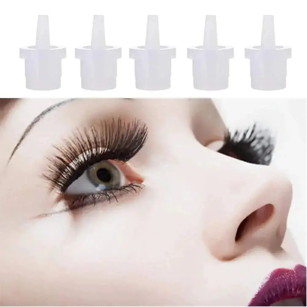 Anti Blocking Eyelash Glue Cap For Effortless Use All Day