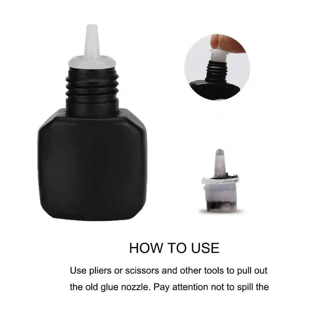 Anti Blocking Eyelash Glue Cap For Effortless Use All Day