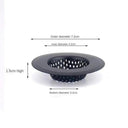 Anti Clog Sink Strainer with Handle - Stainless Steel Filter