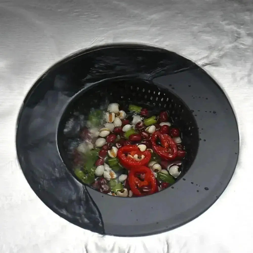 Anti Clog Sink Strainer With Handle Stainless Steel Filter