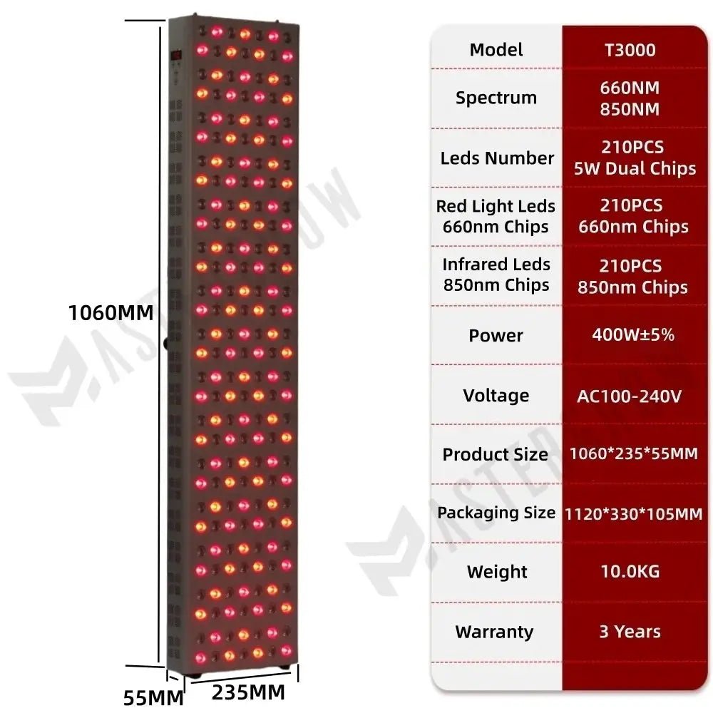 Anti Wrinkle Red Light Panel for Home — product view 12