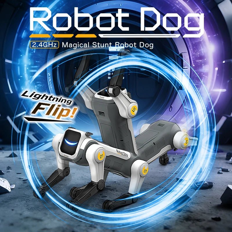 ANTSIR RC Mechanical Robot Dog - AI Singing Dancing And Programmable Stunts Pack
