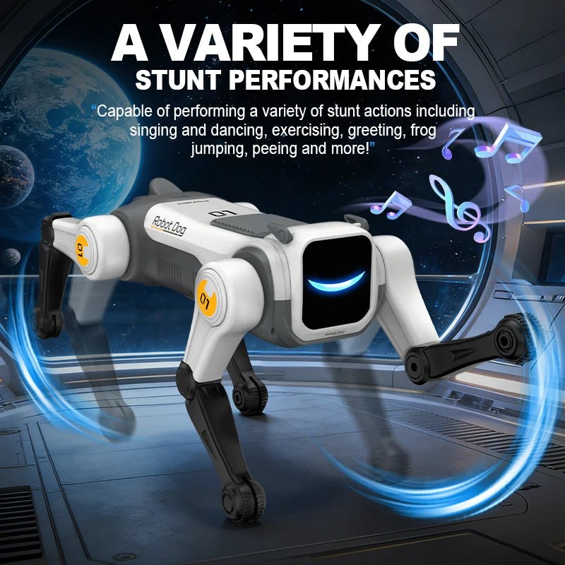 ANTSIR RC Mechanical Robot Dog - AI Singing Dancing And Programmable Stunts Pack