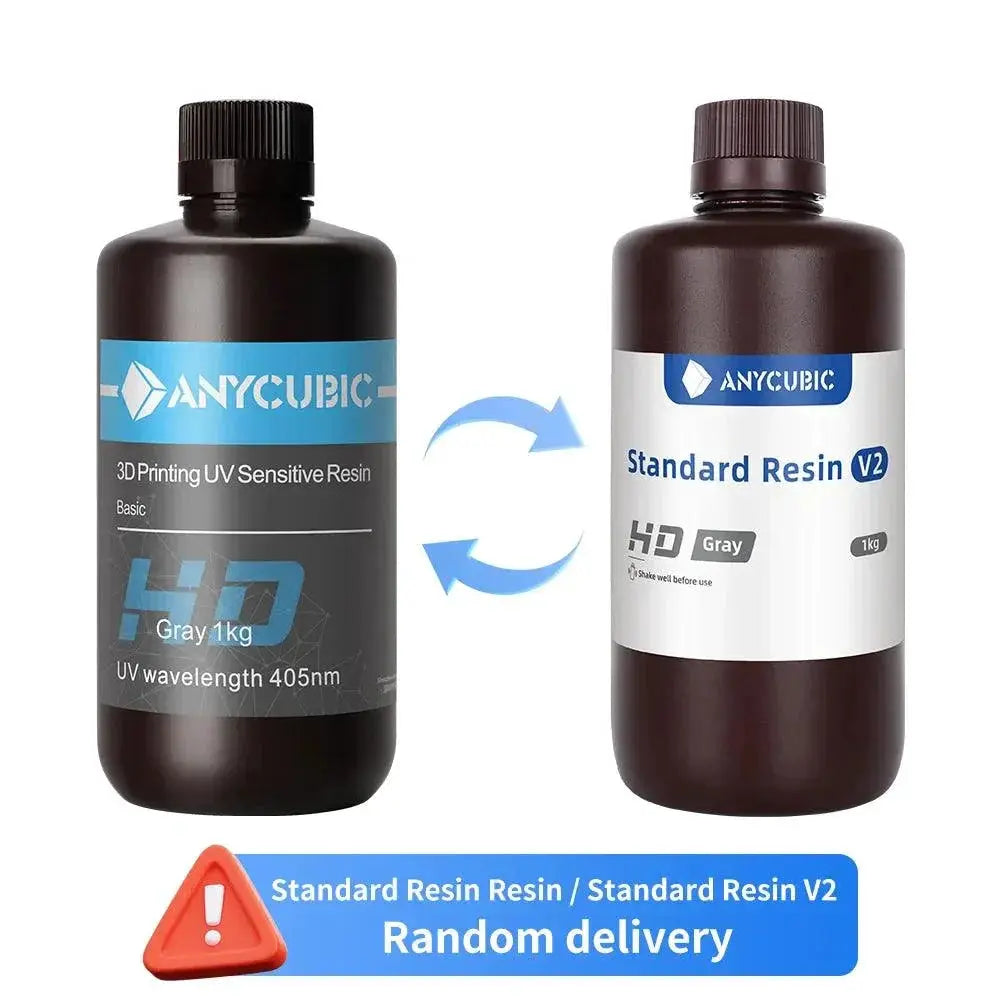 Anycubic Grey UV Curing Resin for Premium 3D Printing