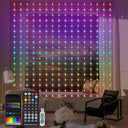 App Controlled RGB Curtain Lights With 16M Colors And Music