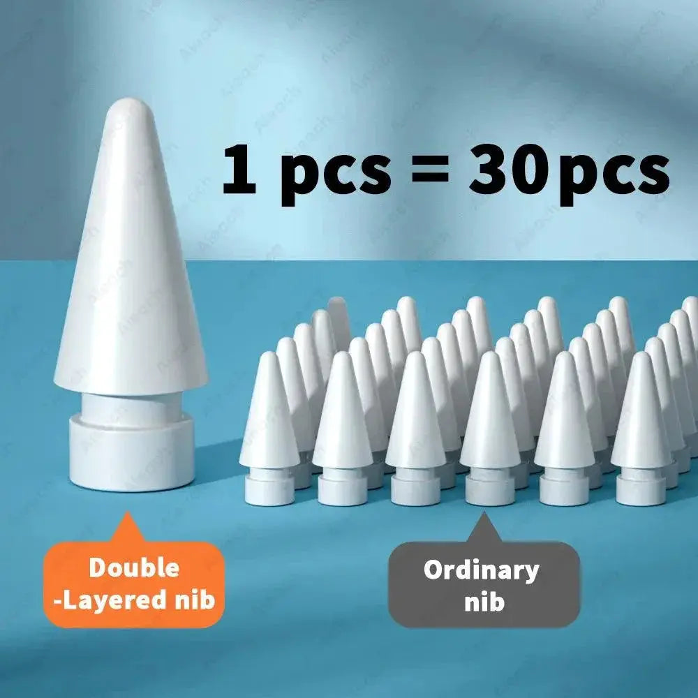 Apple Pencil Nib Replacement Durable Double Layer Tips