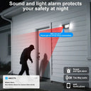 Deters Intruders With 2K Floodlight Cam