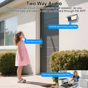 Deters Intruders With 2K Floodlight Cam