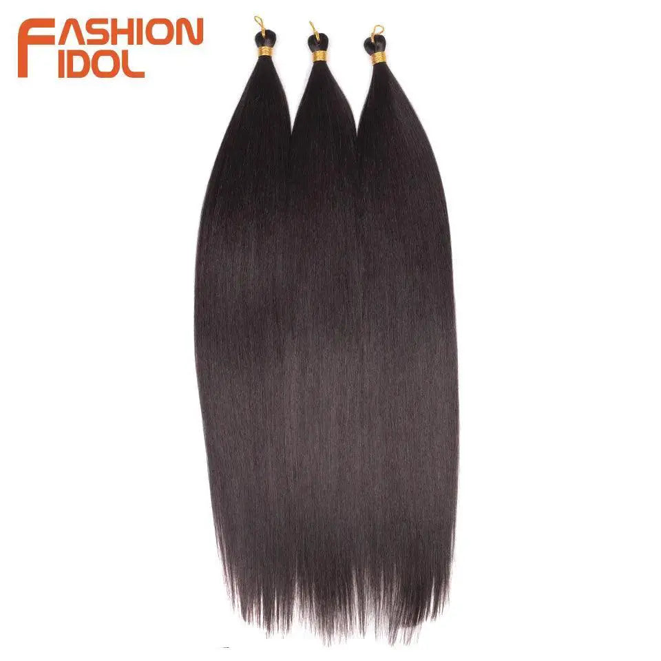 Ariel Ombre Brown Synthetic Hair Extension 28 Inch Pony