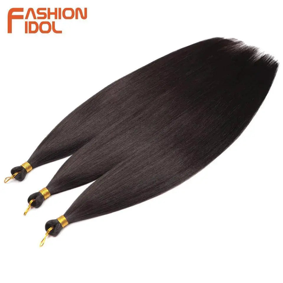 Ariel Ombre Brown Synthetic Hair Extension 28 Inch Pony
