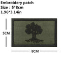 Army Rank 3D Embroidery Sewing Patch High-Quality Tactical Gear