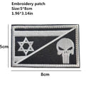 Army Rank 3D Embroidery Sewing Patch High-Quality Tactical Gear