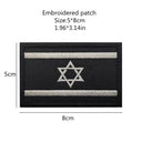 Army Rank 3D Embroidery Sewing Patch High-Quality Tactical Gear