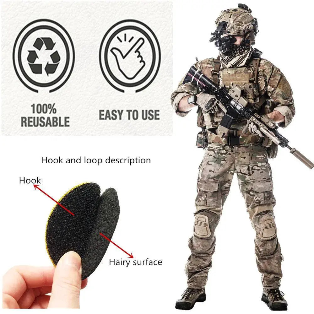 Premium Army Rank 3D Embroidered Patch For Tactical Gear
